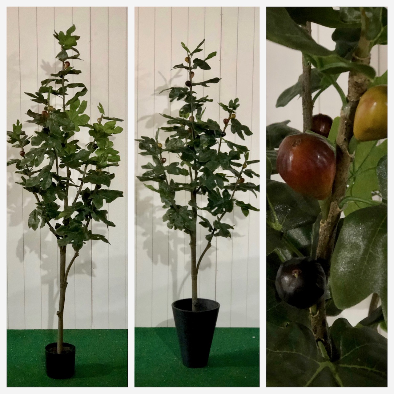 Fig Tree with Figs - Artificial Trees & Floor Plants